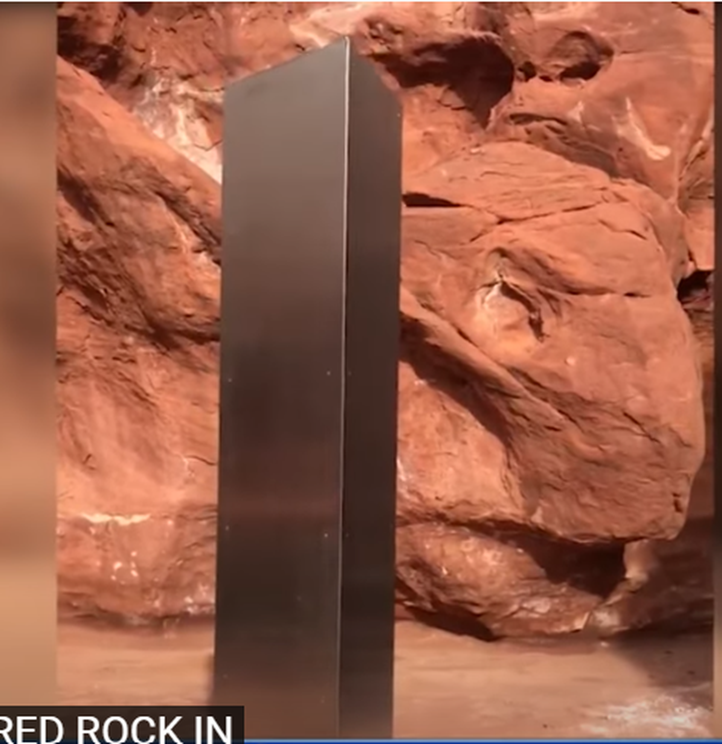 USA Utah kivikõrbest leiti kummaline metallmonoliit