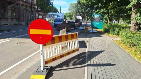 PILTUUDIS ⟩ Viimased tõkked kaovad, Vabaduse puiestee ristmik avatakse teisipäeval liiklusele