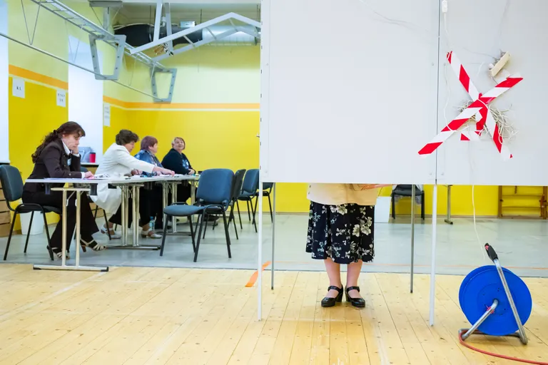 Euroopa Parlamendi valimised Lasnamäe valimisjaoskondades.