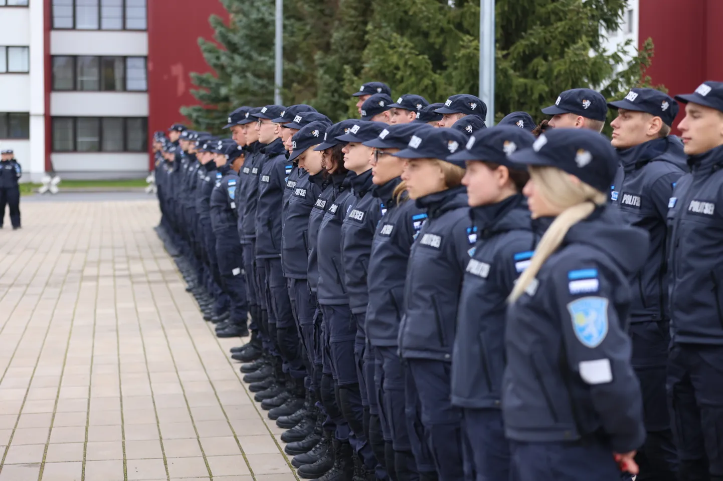Kadetid ametivande andmisel