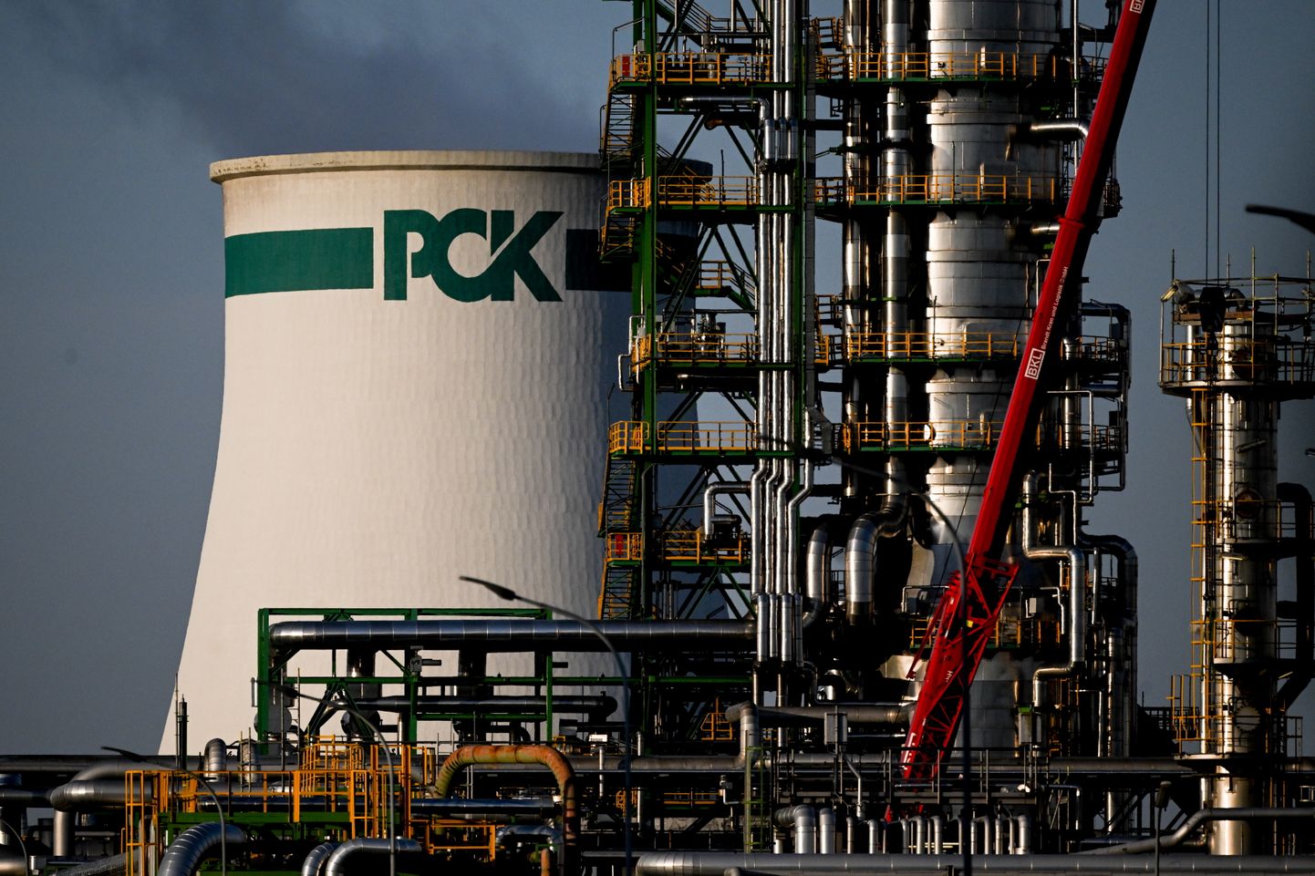 Venemaalt naftaimpordi peatamisel on võtmetähtsus pildil oleval Schwedti rafineerimistehasel.