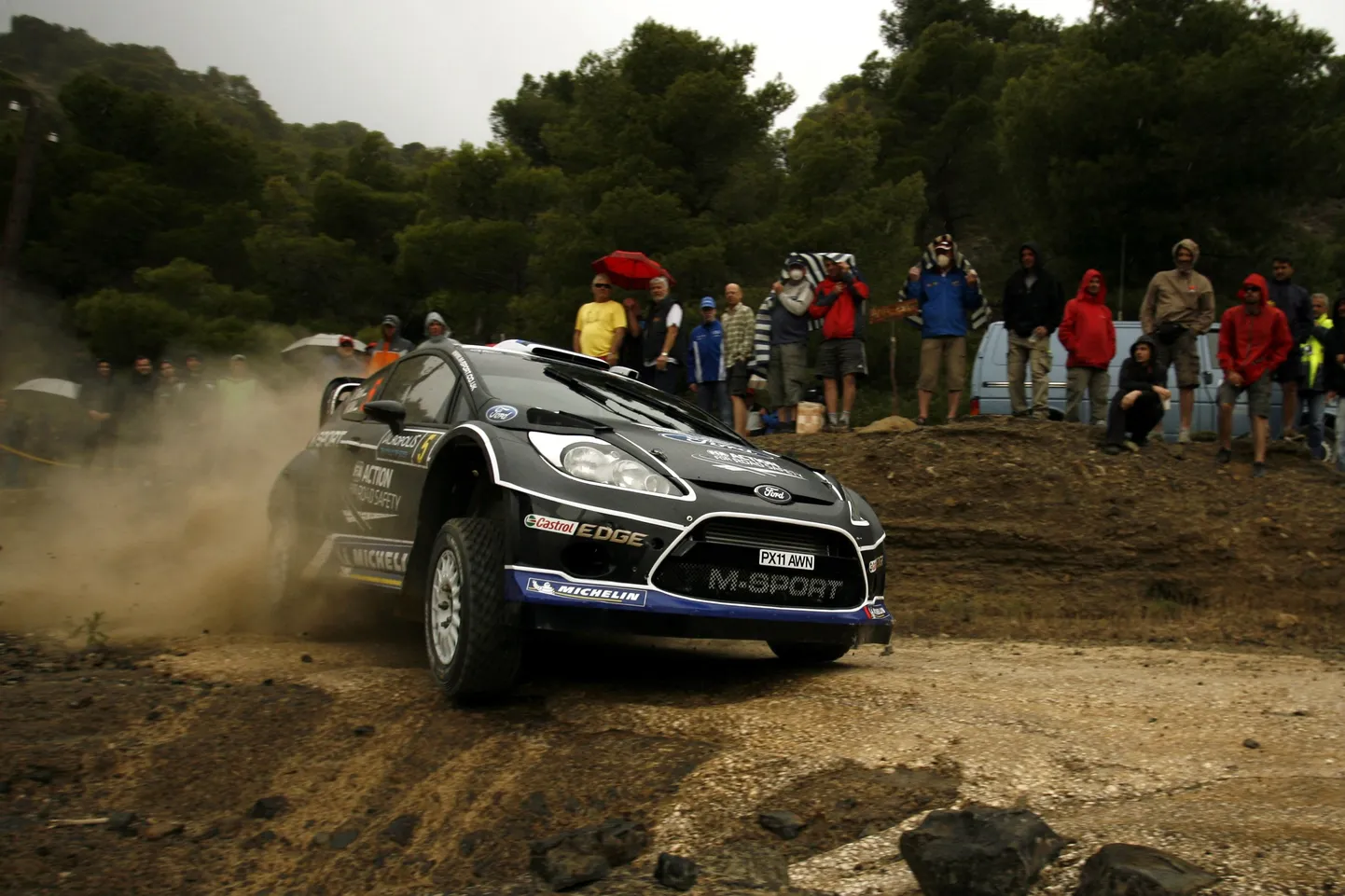 Ott Tänak Kreeka rallil.