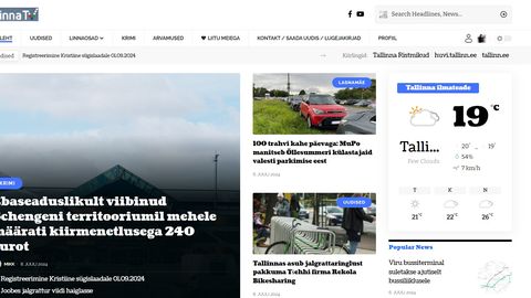 KAHTLANE SKEEM ⟩ Tundmatu seltskond hakkas välja andma Tallinna TV varastatud logoga libalehte