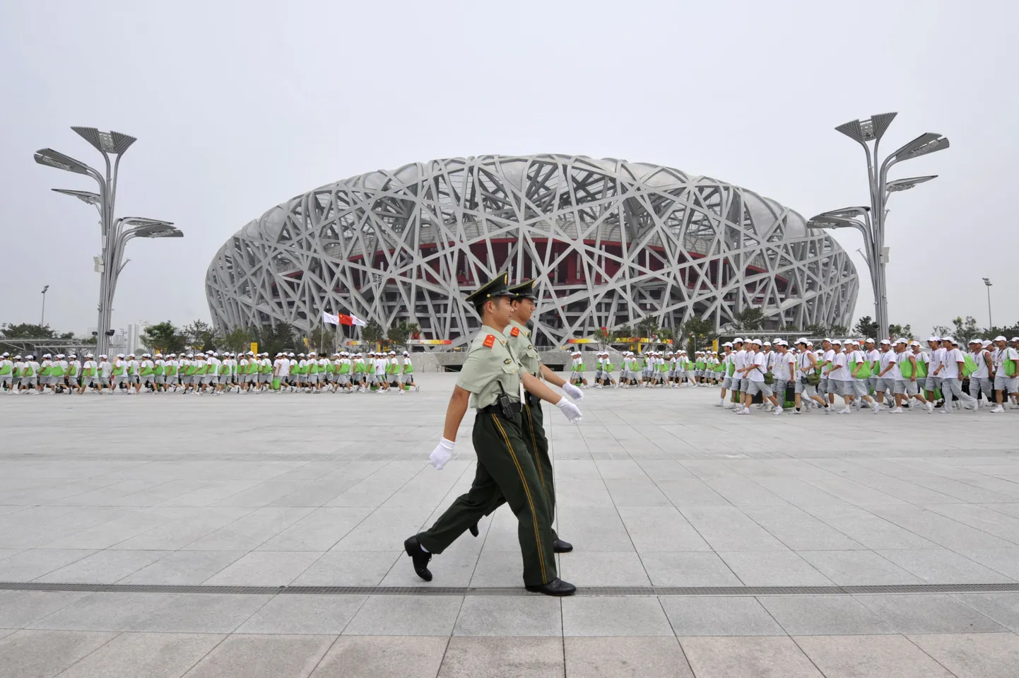 Linnupesana tuntud Pekingi olümpiamängude peaareen.
