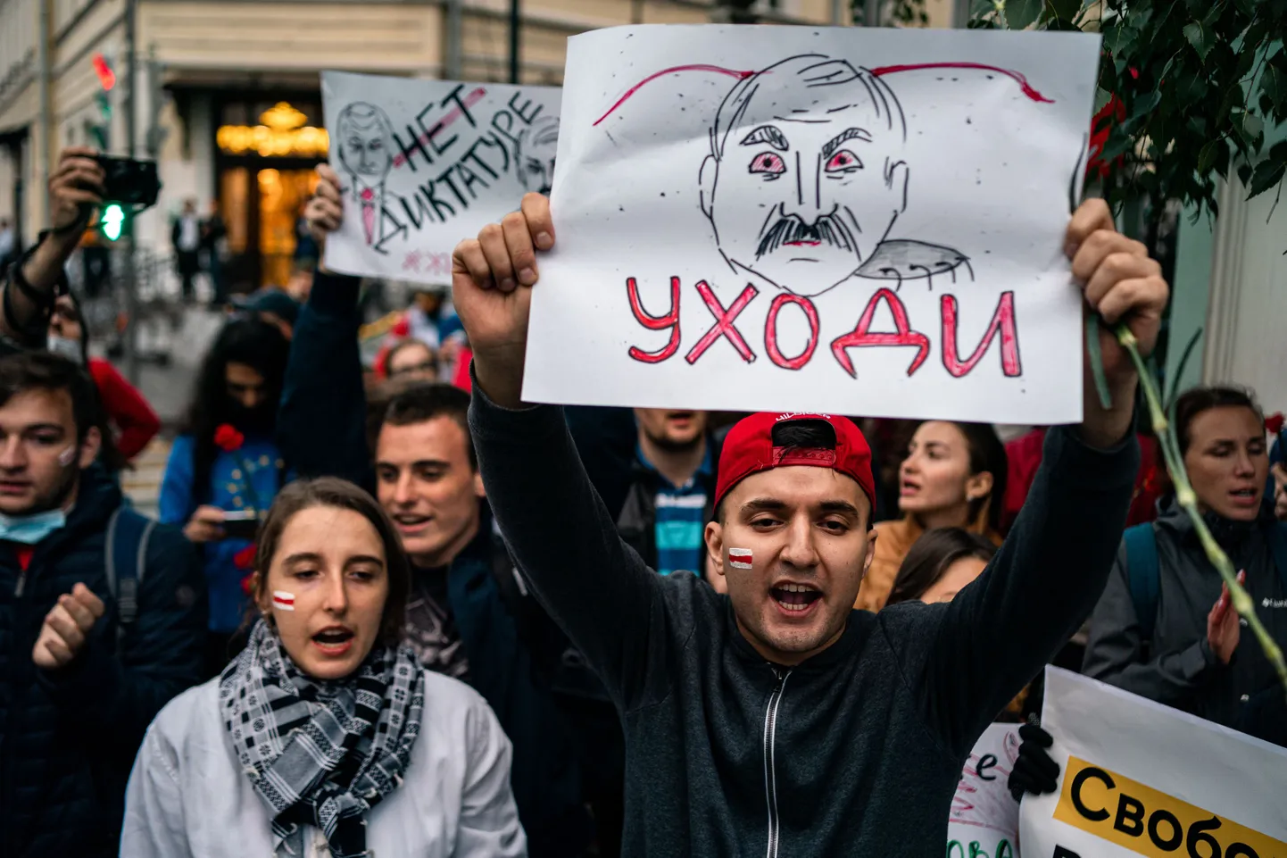 Baltkrievijā turpinās protesti