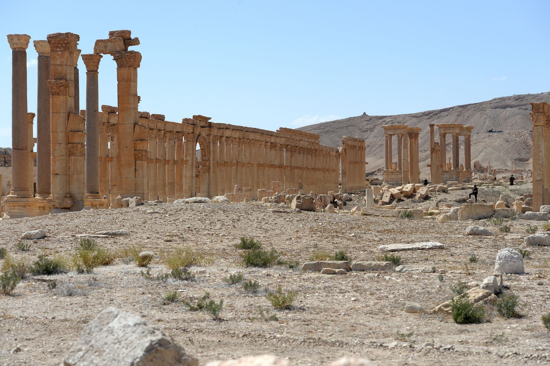 Süüria iidne linn Palmyra.