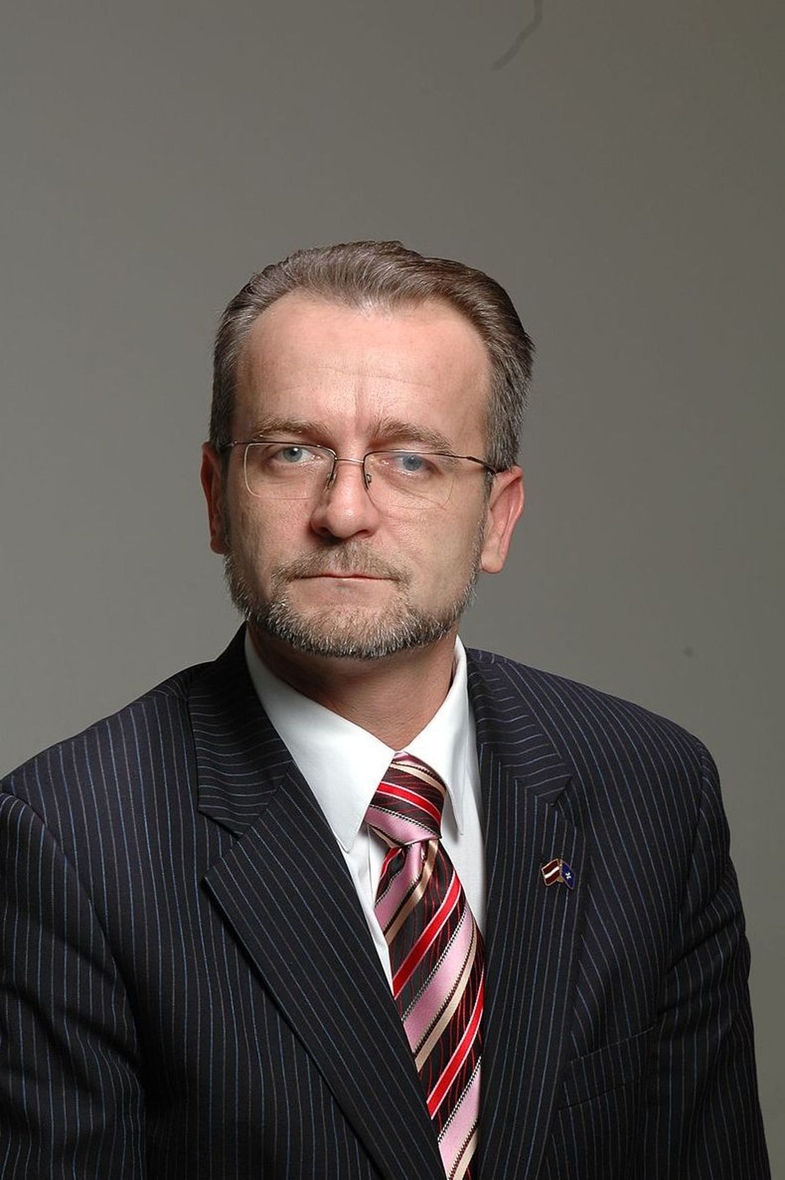 Leppega liitimise vastane, Läti justiitsminister Dzintars Rasnačs.