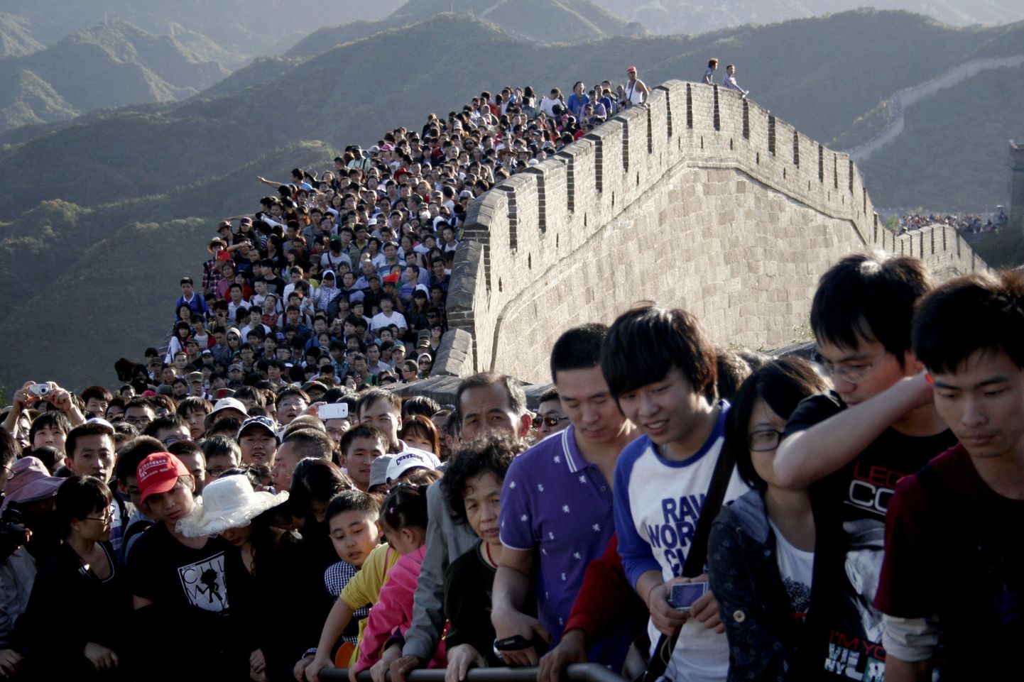 Rahvahulgad Suurel Hiina müüril