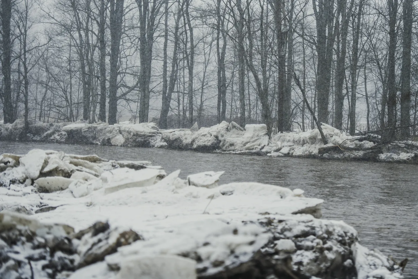 Зимний водоем