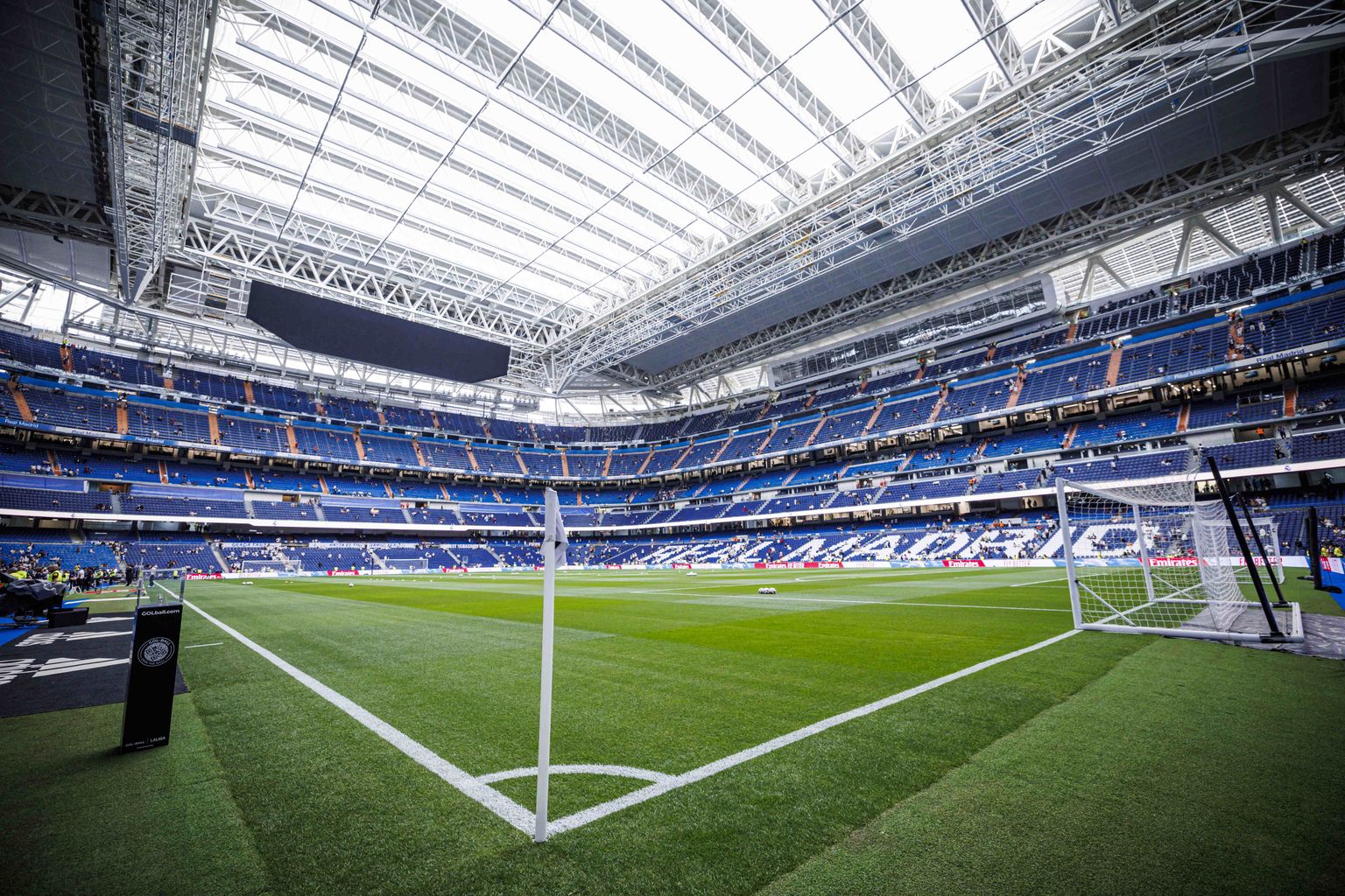 Домашний стадион мадридского "Реала".