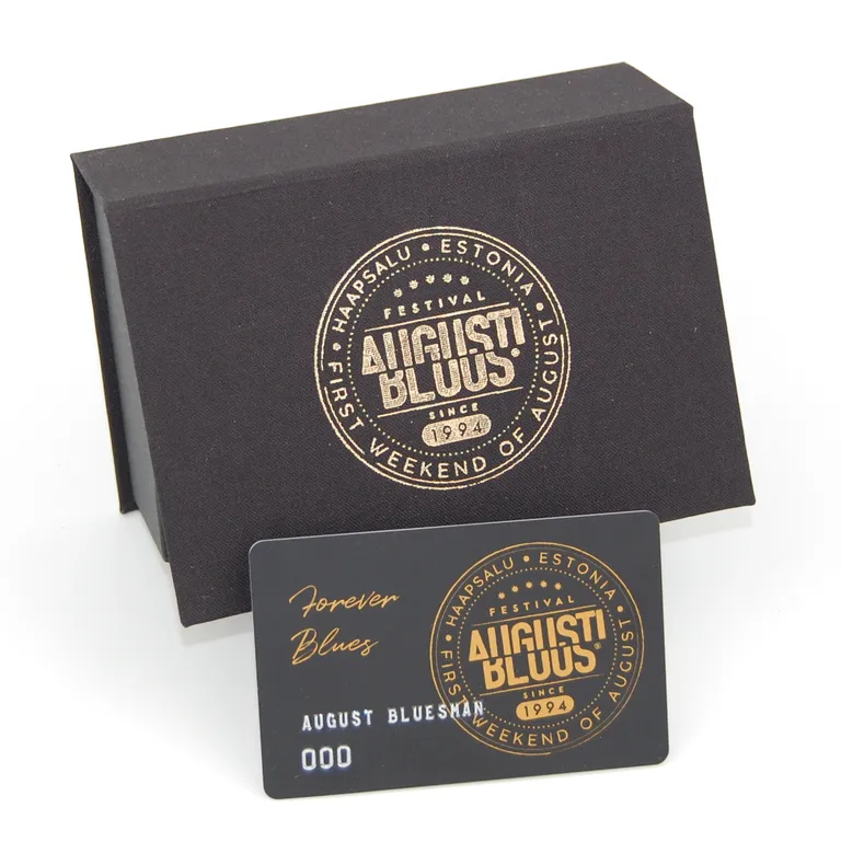 Augustibluusi LifeTime Membership Card