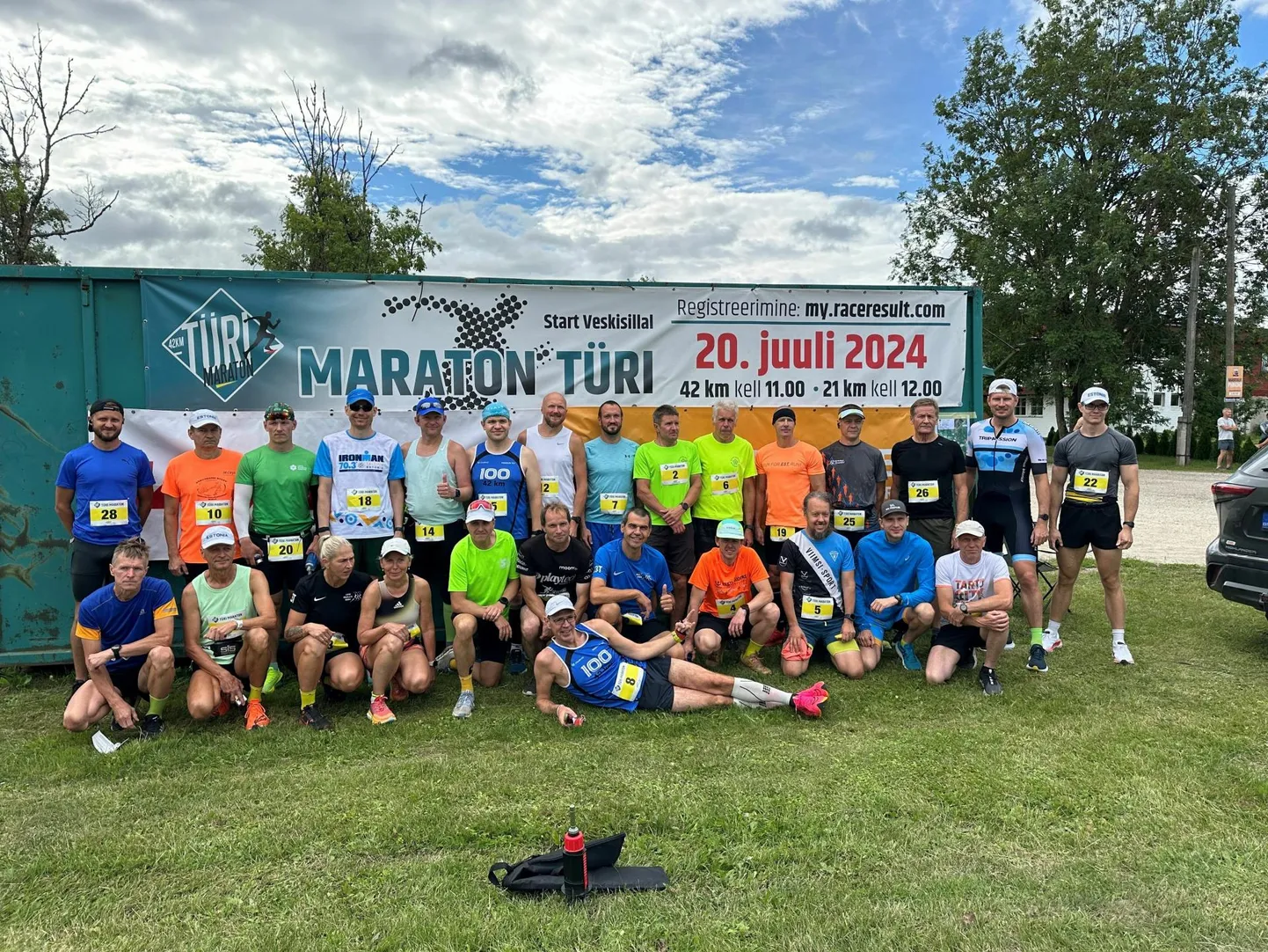 Türi maratoni täispika distantsi võttis jalge alla 25 jooksjat.