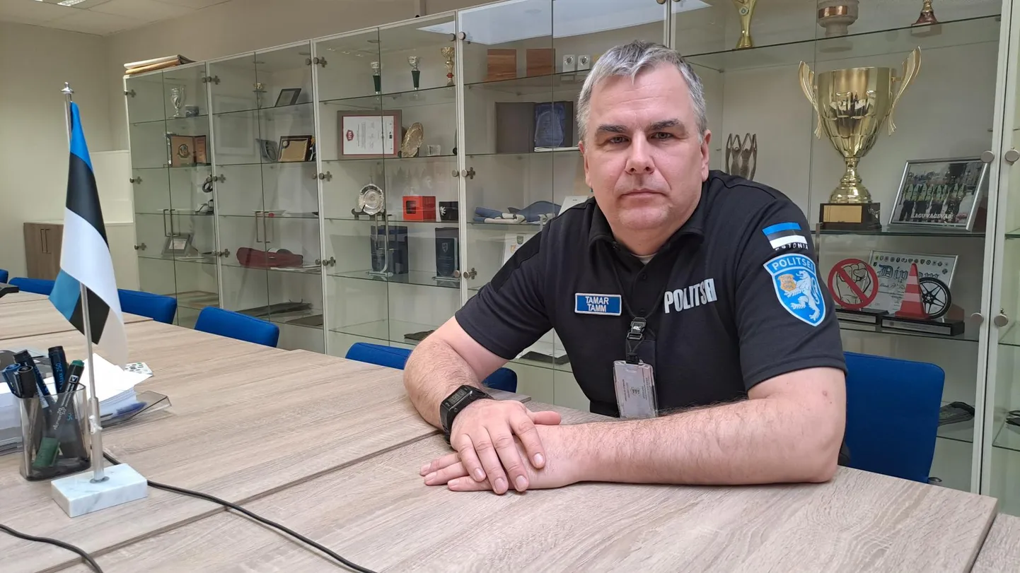 Kagu politseijaoskonna juht Tamar Tamm.