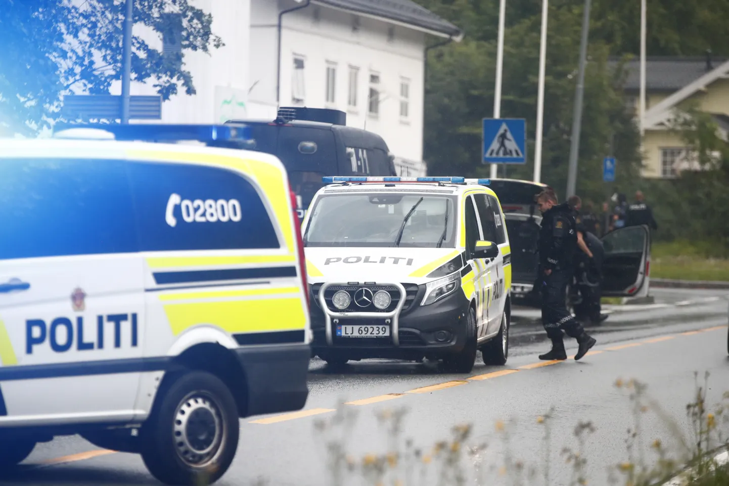 Sündmuspaik Oslo lähistel.