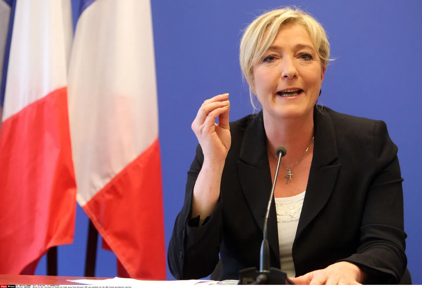Marine Le Pen.