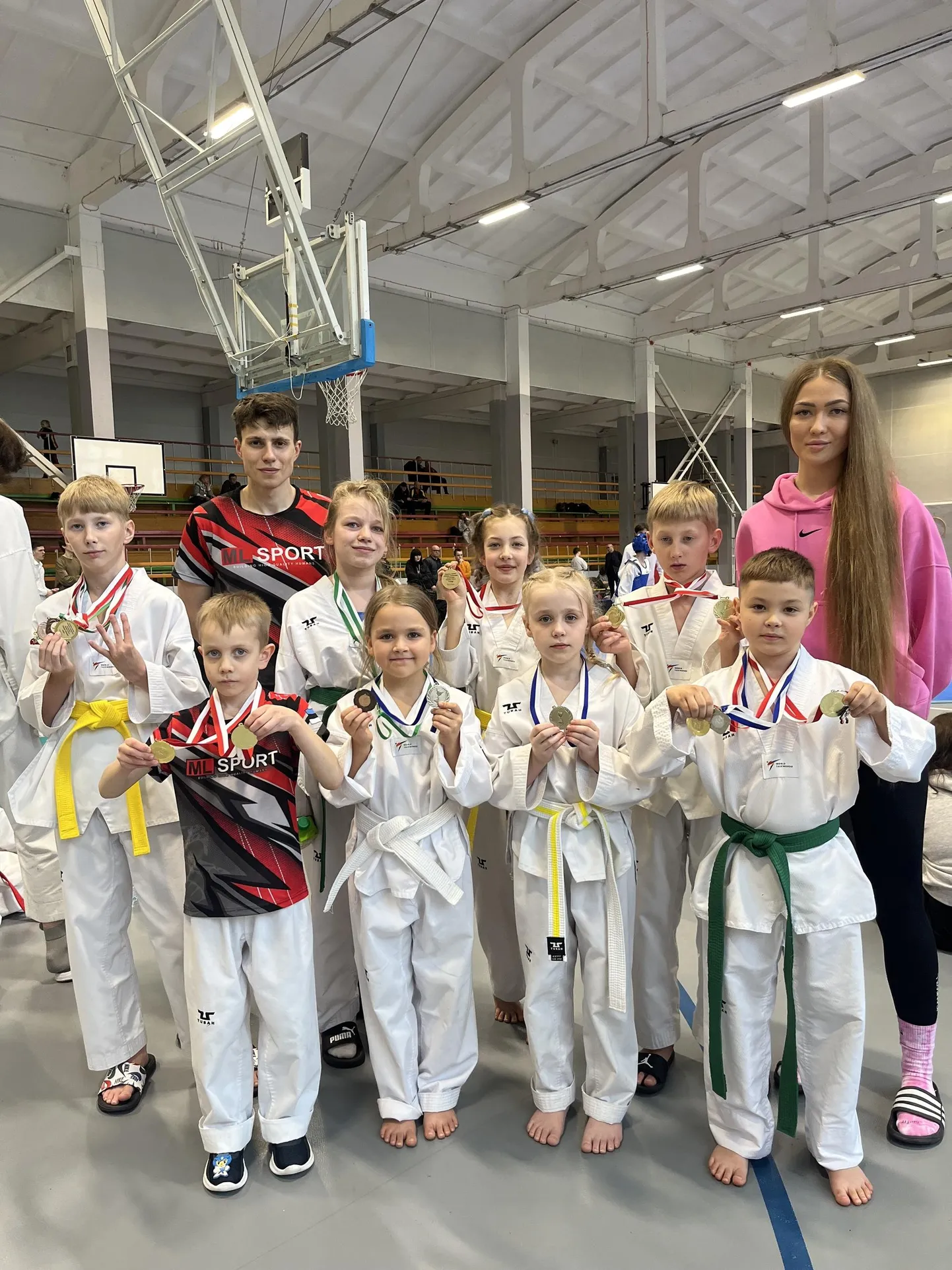 Lätis toimunud turniiril osalesid ka ML Spordi noored.