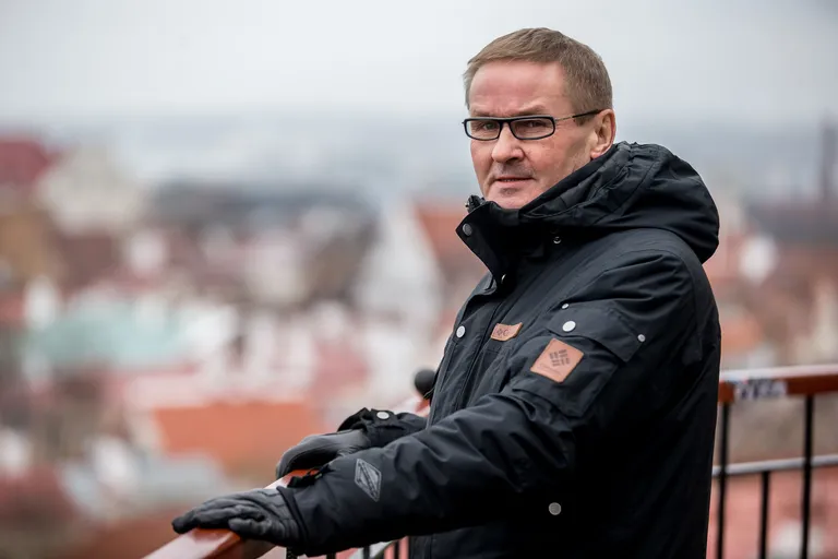 Keskerakonna peasekretär Jaak Aab.