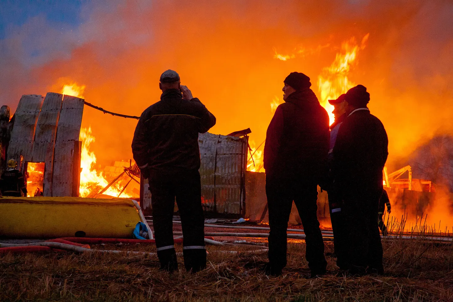 Paikuse vallas põles osaühingule Raigisson kuuluv puidutöökoda.