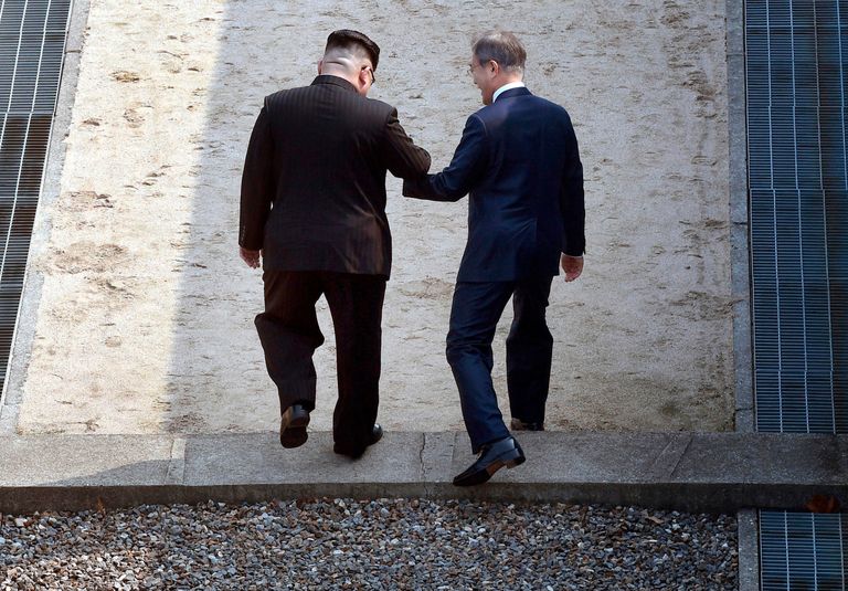 Kim Jong-uni ja Moon Jae-ini kohtumine Panmunjomis