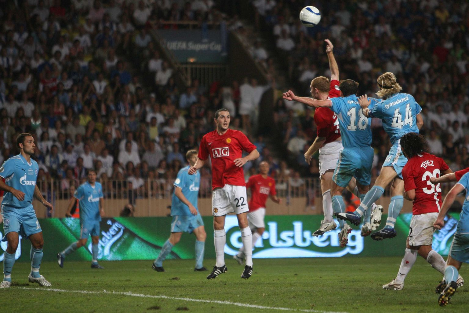 Manchester Unitedi Paul Scholes lõi eelmisel aastal Peterburi Zenidile käega värava