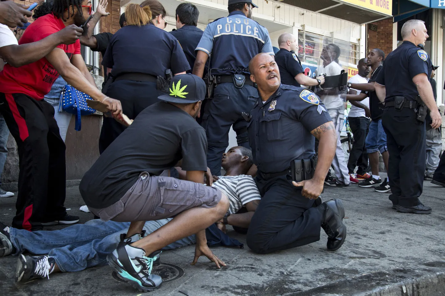 Politsei Baltimore'is.