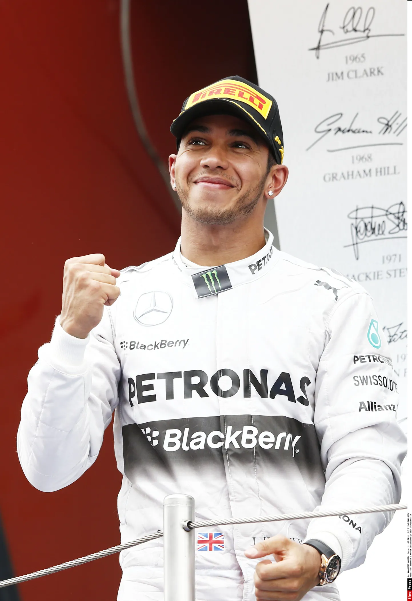 Lewis Hamilton.