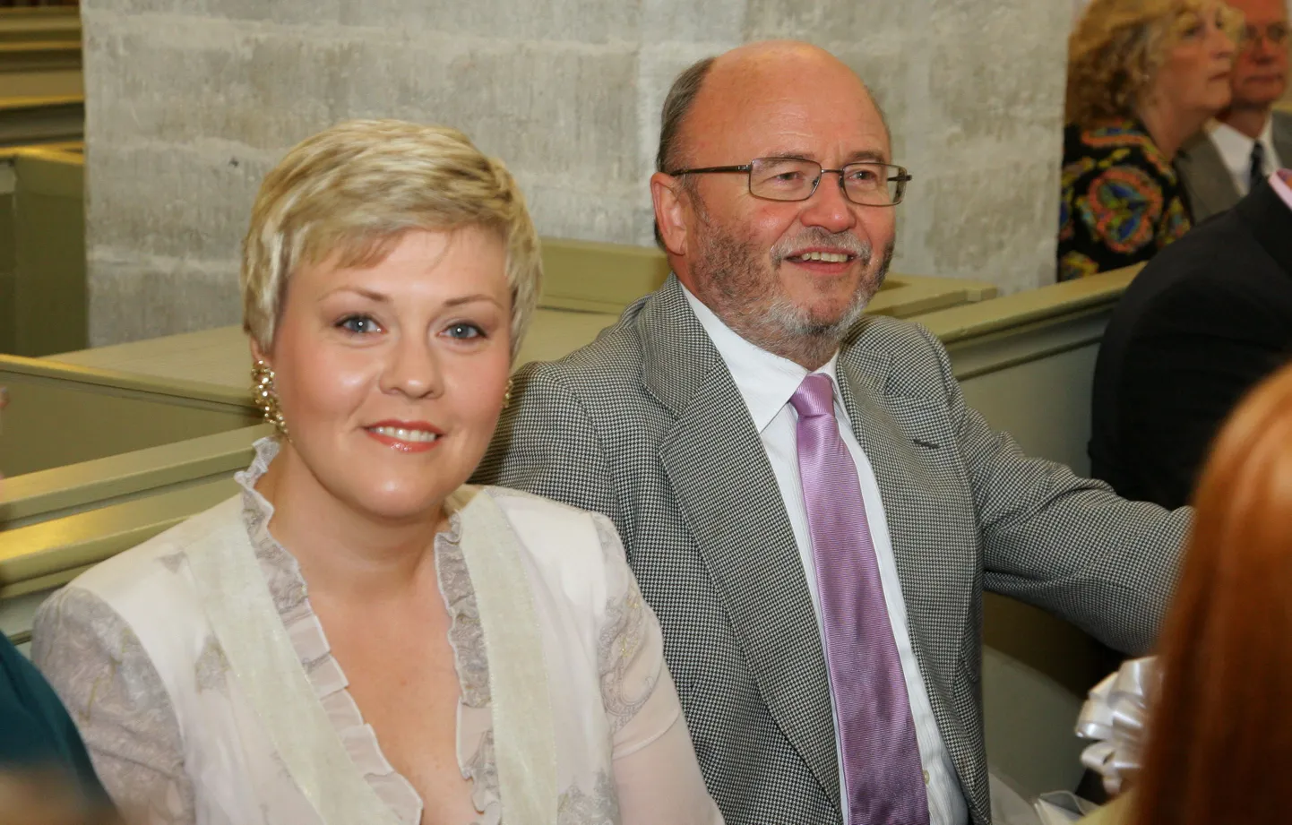 Maret Maripuu ja Igor Gräzin aastal 2015.