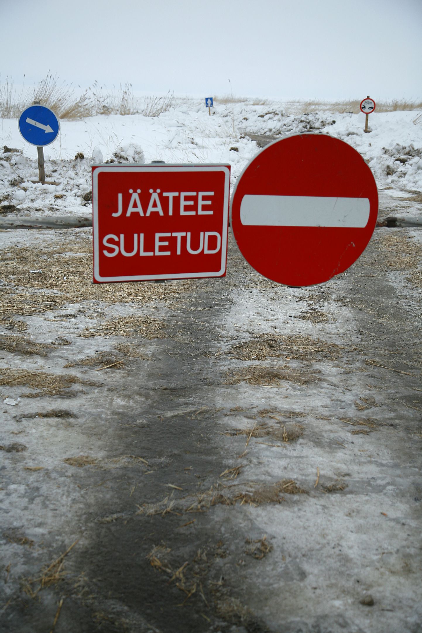 Pärnu linnapea Romek Kosenkranius toonitas, et jääle ei tohi minna enne, kui on väljas seda lubavad märgid.