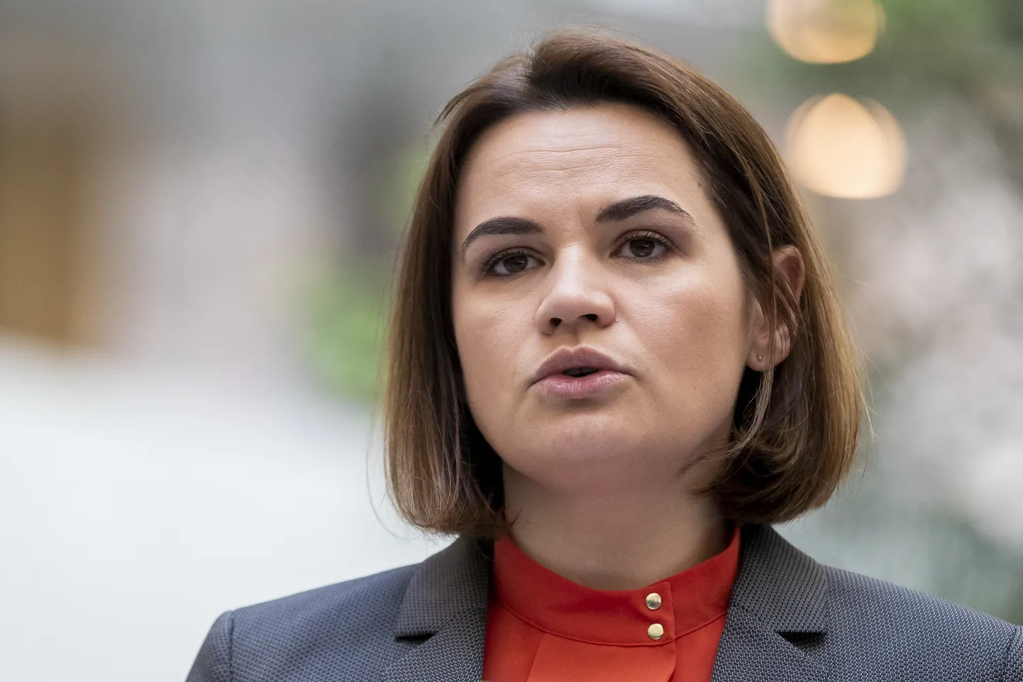 Baltkrievijas opozīcijas līdere Svetlana Tihanovska