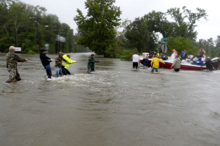 Päästeoperatsioon Texase üleujutusalal