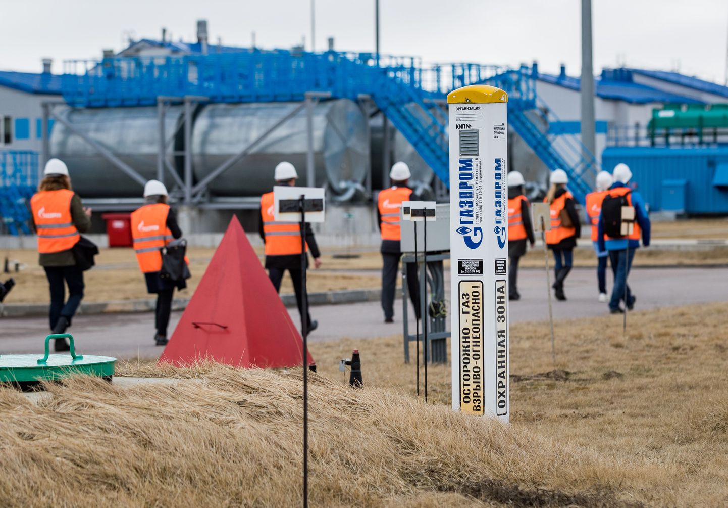 Esimest Nord Streami gaasijuhet teenindav Gazpromi kompressorjaam Portovajas.