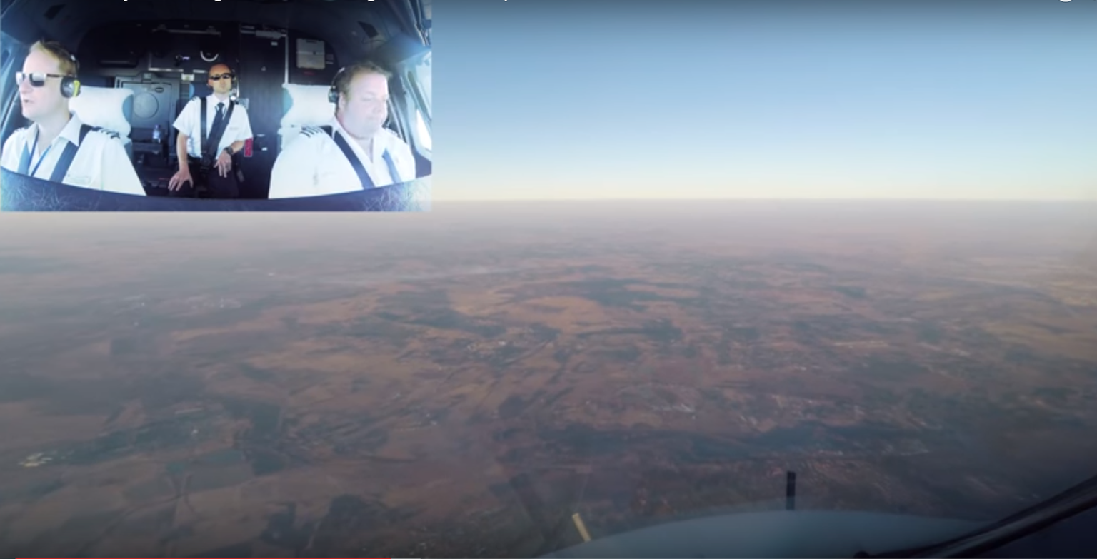 Видео: как выглядит посадка самого большого в мире пассажирского ...