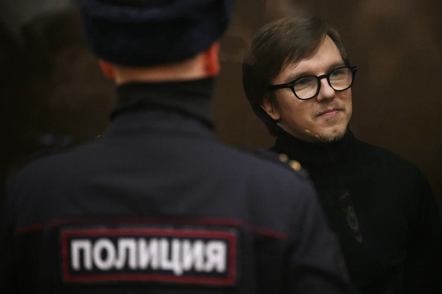 Kirill Suhhanov Moskvas kohtus 12. veebruaril 2024.