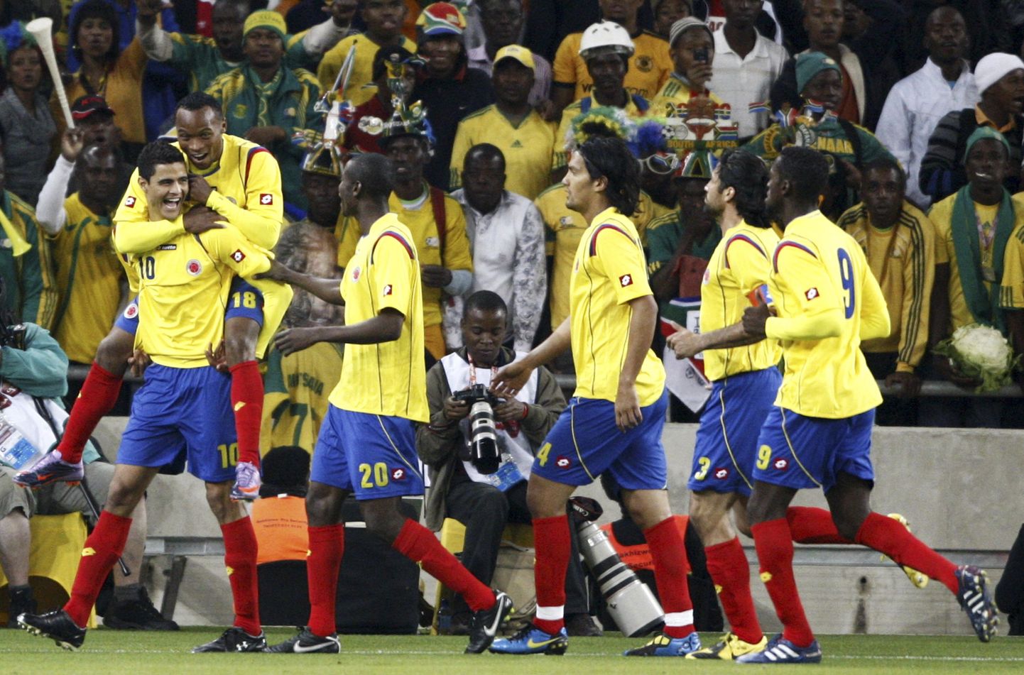 Colombia jalgpallurid