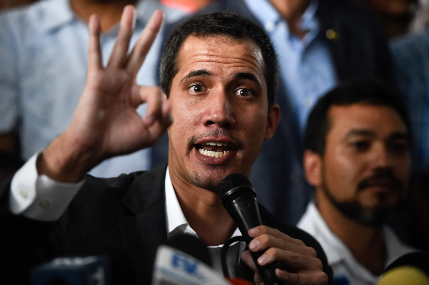 Juan Guaidó.
