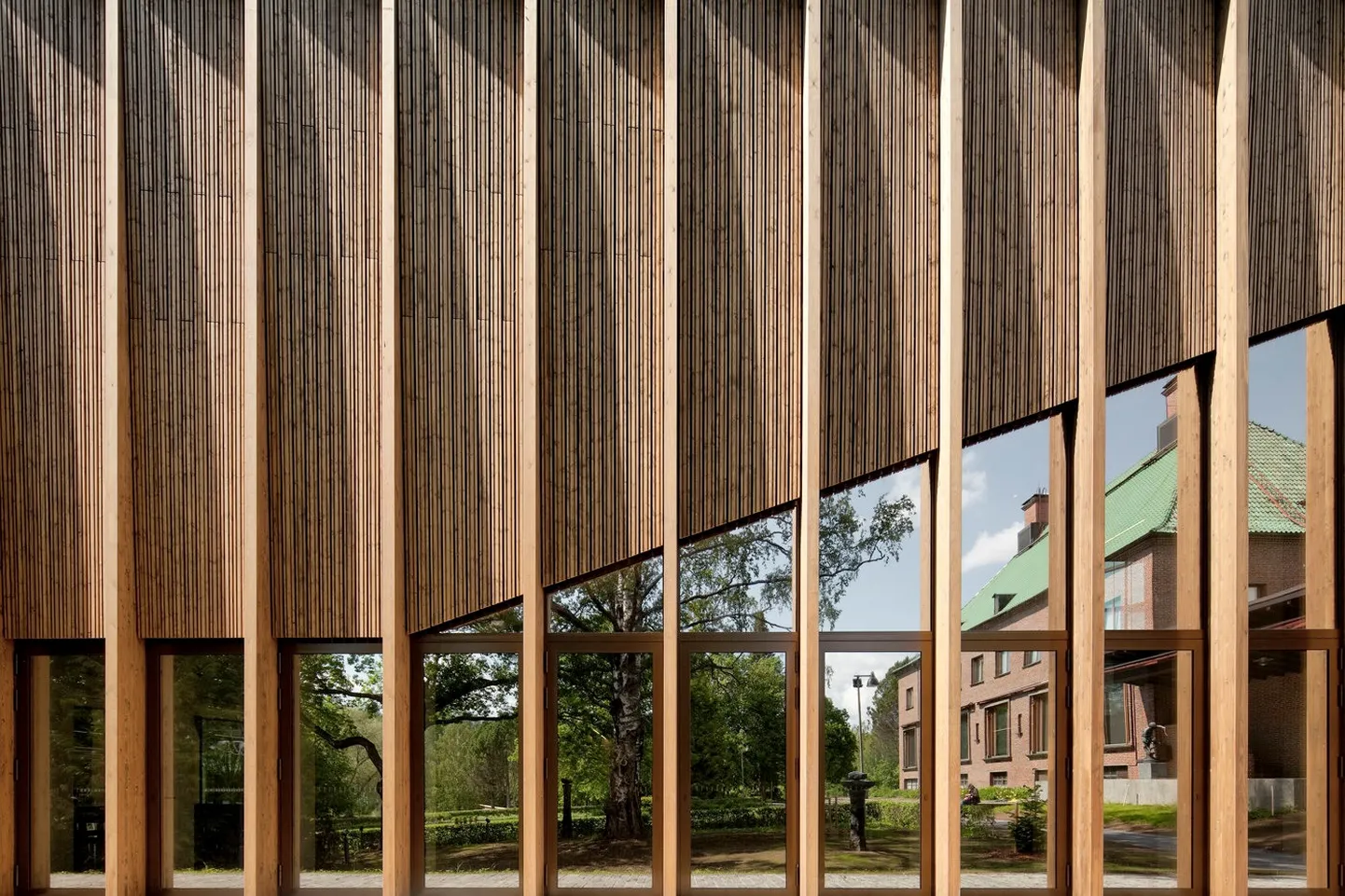 Serlachiuse Muuseumi Gösta paviljon, Mänttä. MX_SI architectural studio ja Huttunen-Lipasti-Pakkanen Arhitektid
