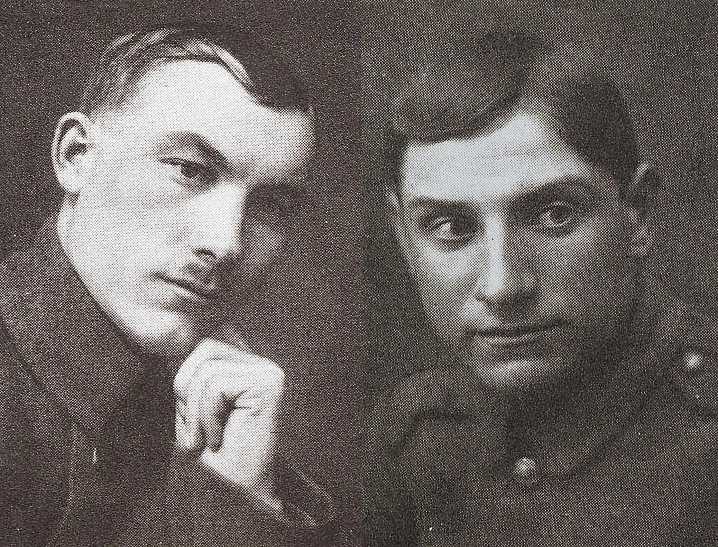 6. polgu vanemfotograaf Hans Vilper ja noorempiltnik Taavet Poska võtsid vabadussõja üles pildis.