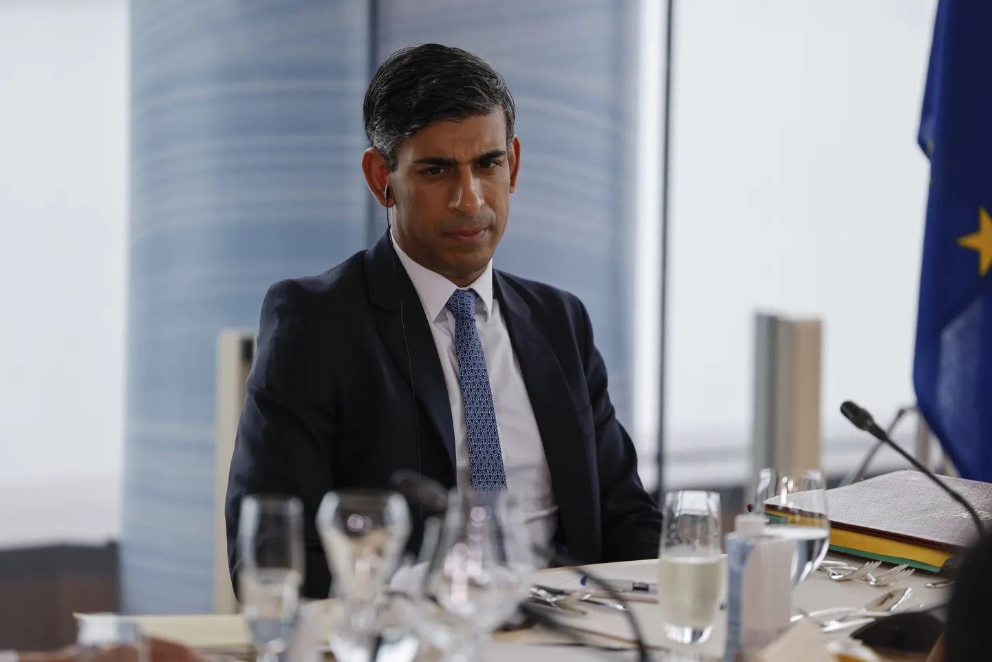Rishi Sunak Jaapanis G7 kohtumisel.