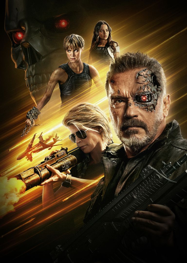 Filmi «Terminator: Dark Fate» reklaamplakat