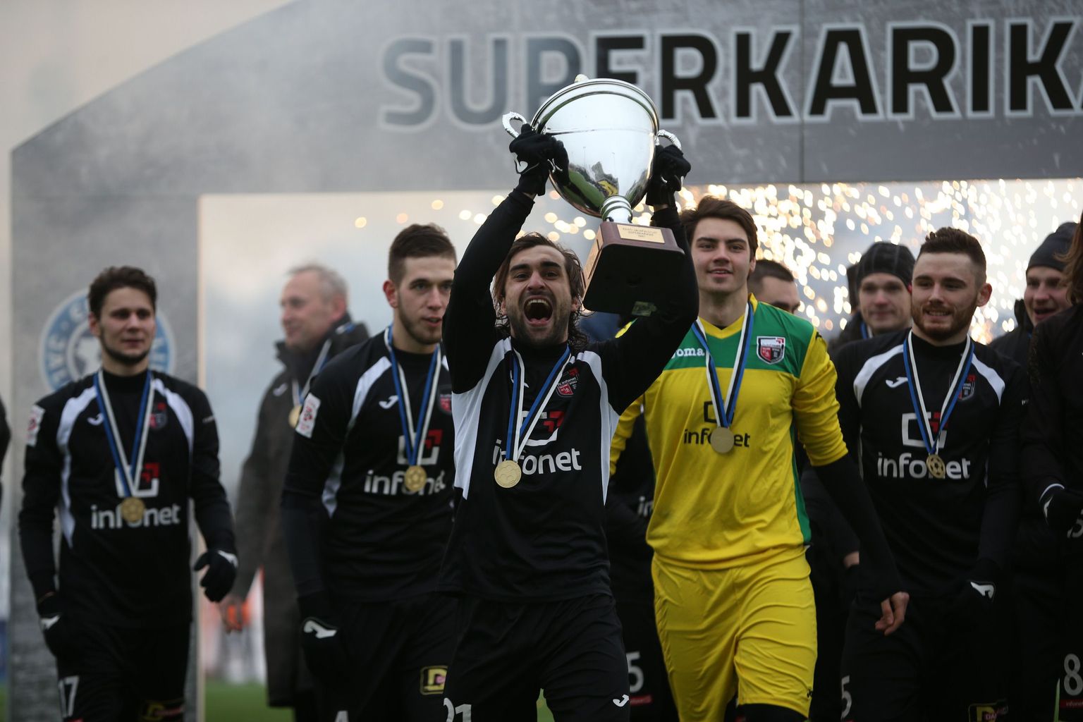 Mullu Eesti meistriks kroonitud FCI Tallinn võitis hooaja alustuseks Superkarika.