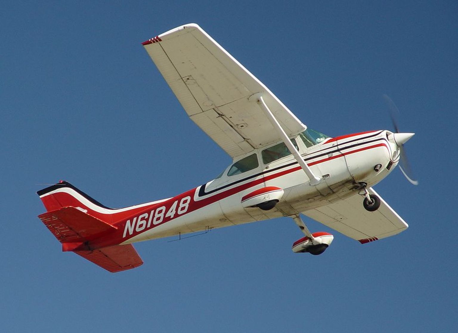 Üks õnnetusse sattunud väikelennuk oli Cessna 172