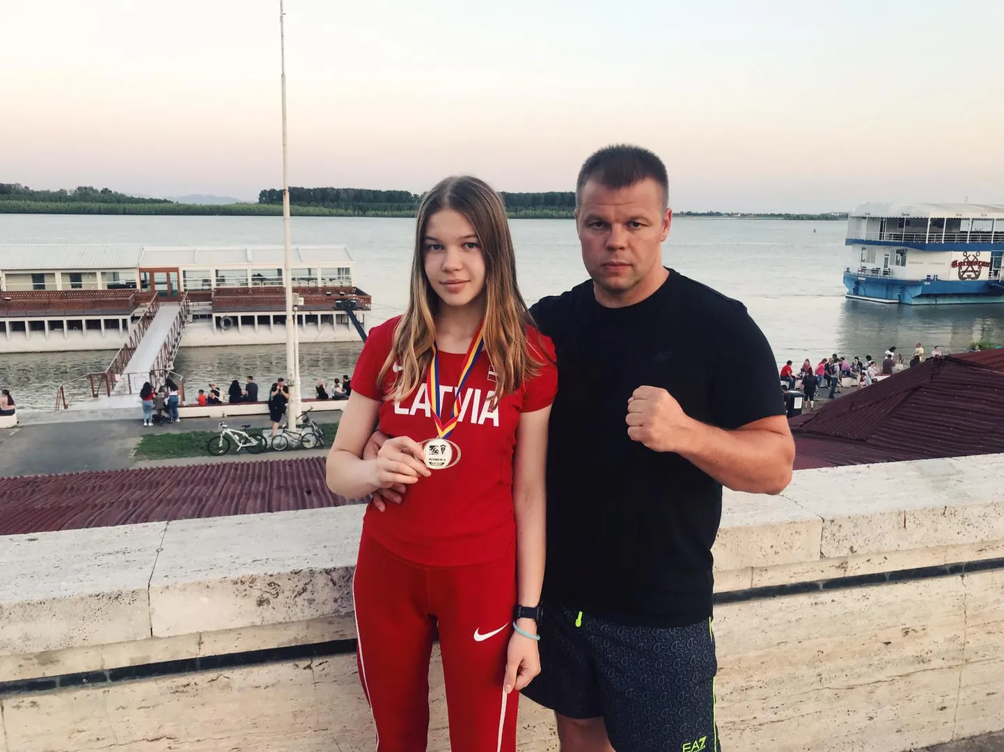 Николина Боке и Оскар Бокис