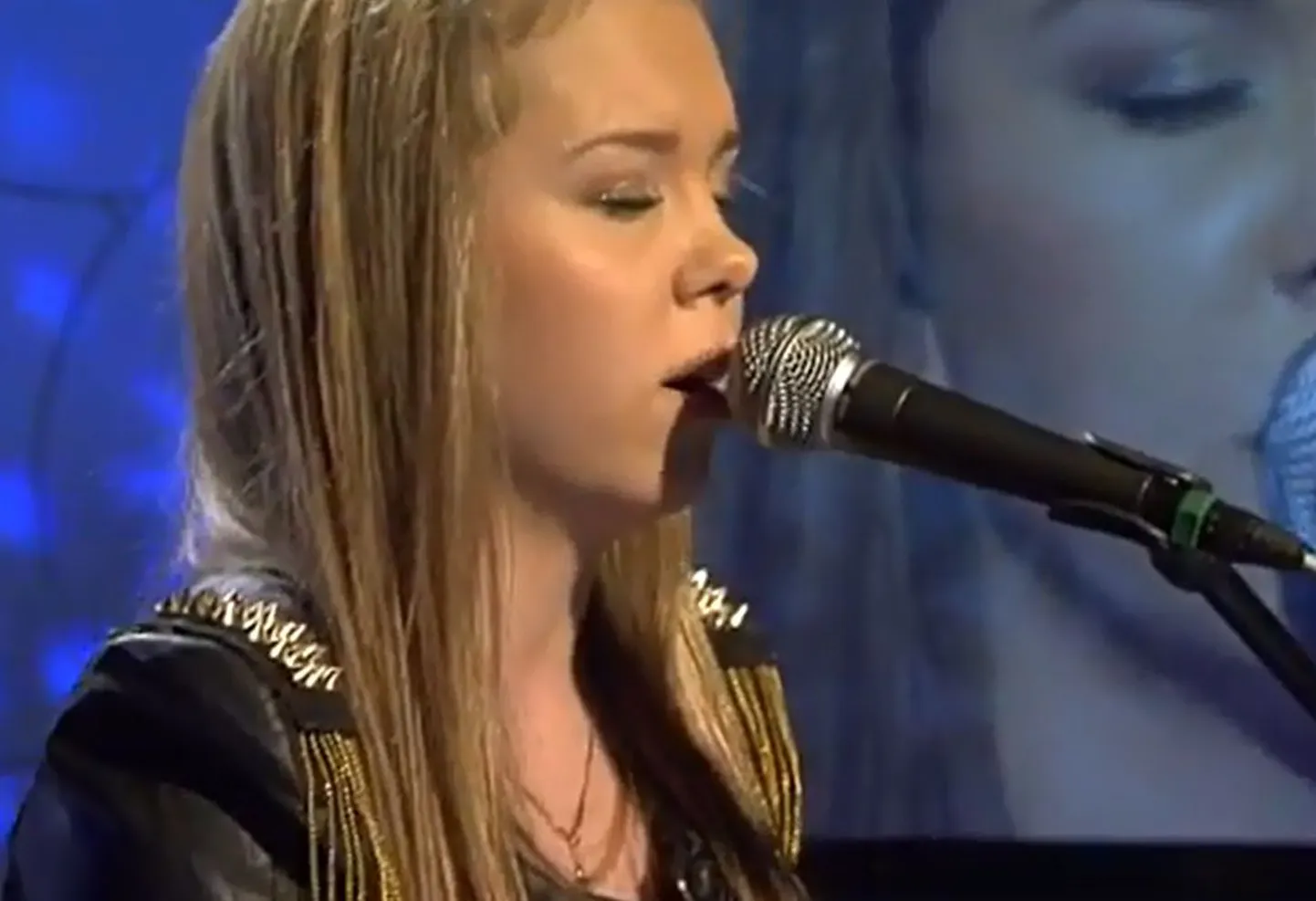 Grete Paia esitas «Terevisioonis» Eesti Laulu võistluslugu «Päästke noored hinged».