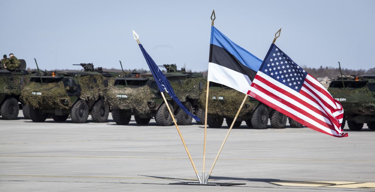 USA tänavune julgeolekuabi Eestile tõusis 140,5 miljoni dollarini.