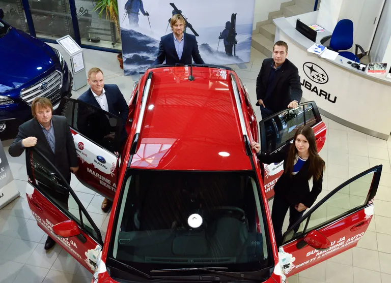 Subaru toetab lumelauasporti ja freestyle-suusatamist.