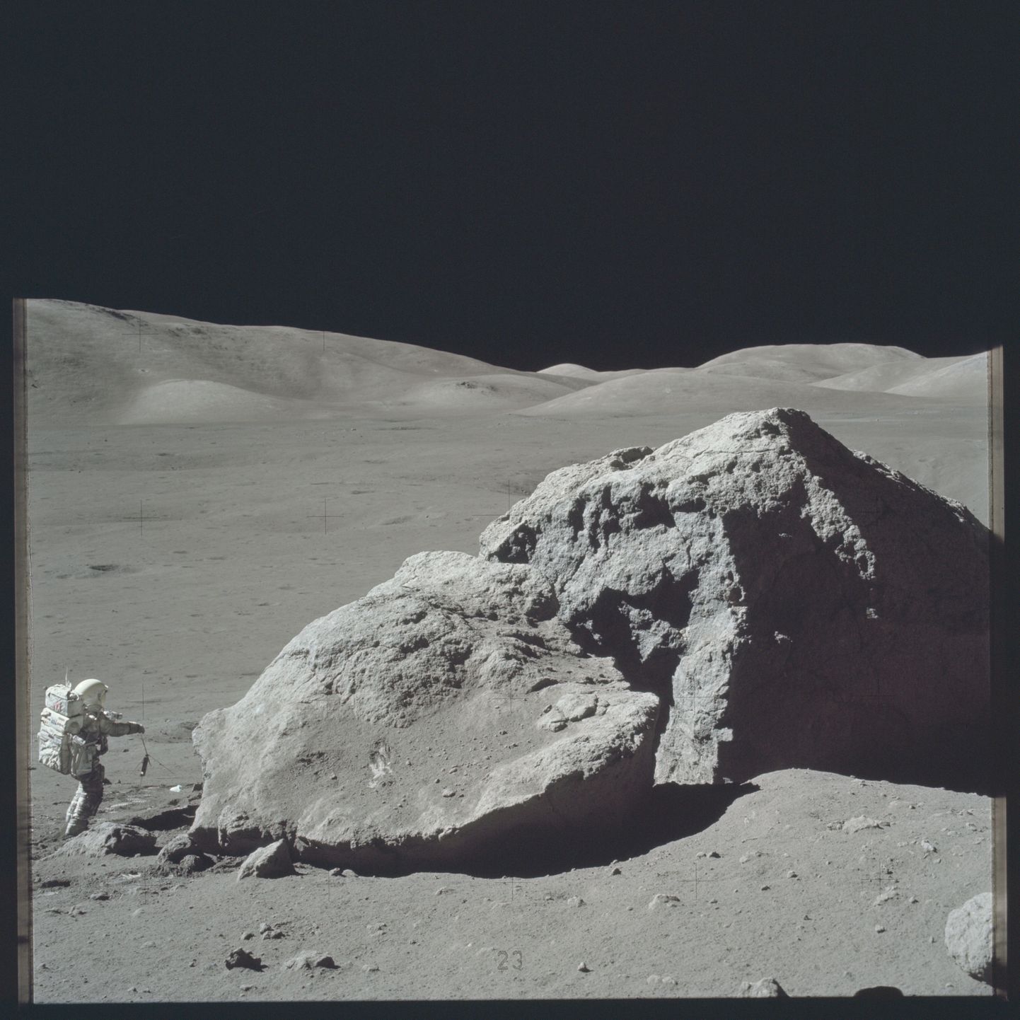 NASA väljavõte ameeriklaste käigust Kuu peale 13. detsembril 1972.