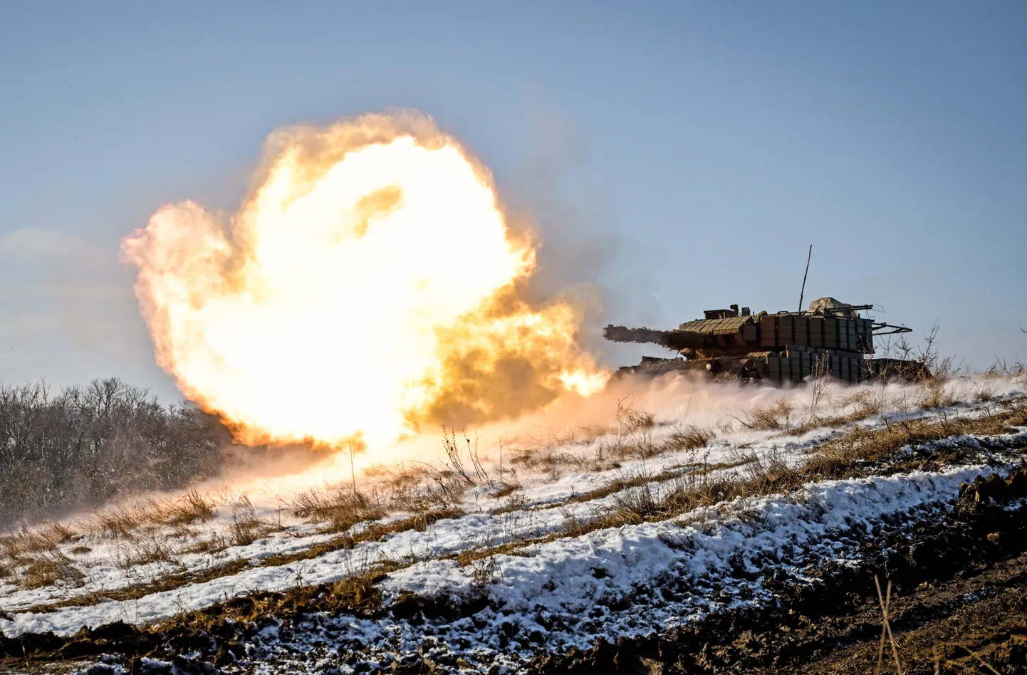 Leopard 1A5. Ukraina 05.02.2025.