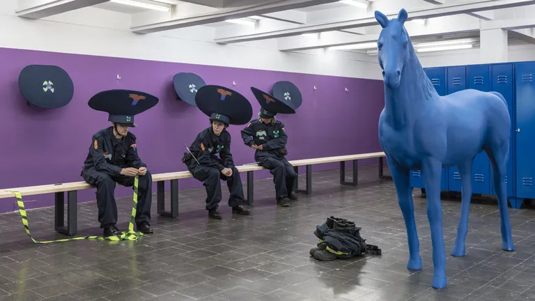 Flo Kasearu näitus Recklinghauseni Kunsthalles.