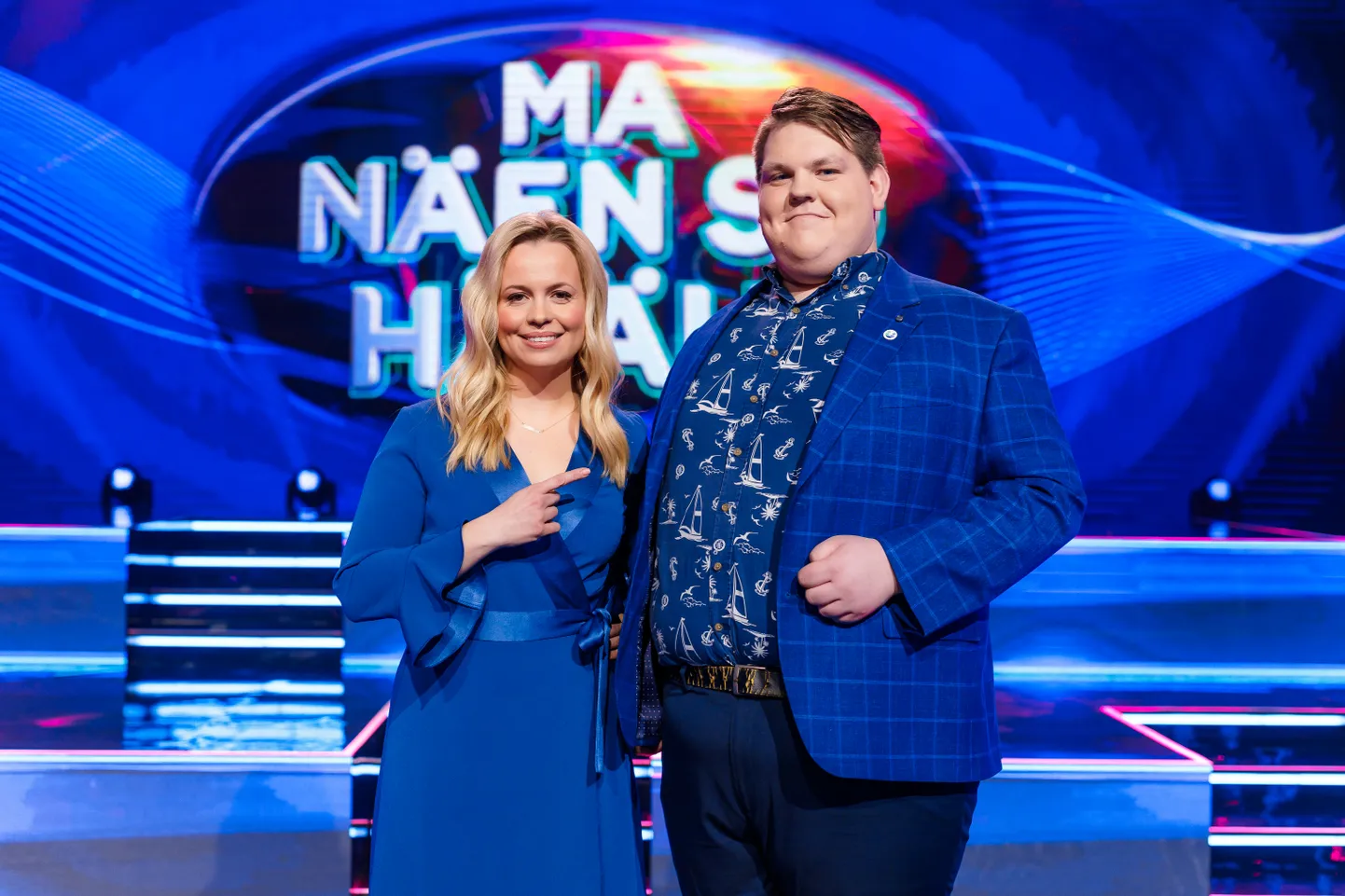 Nele-Liis Vaiksoo ja Mihkel Juhkam saates «Ma näen su häält»