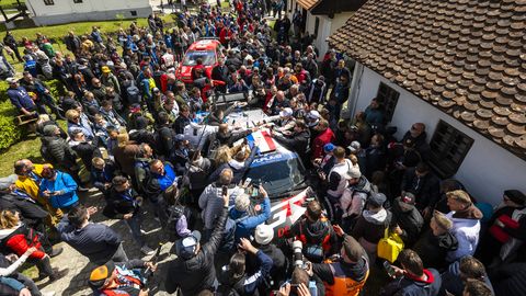 Horvaatia WRC-rallil sai näha üliharva esinevat saavutust